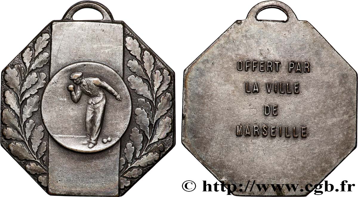 SPORTS Plaquette, Pétanque TTB+