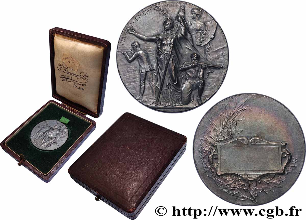 TIR ET ARQUEBUSE Médaille, Encouragement au tir SUP