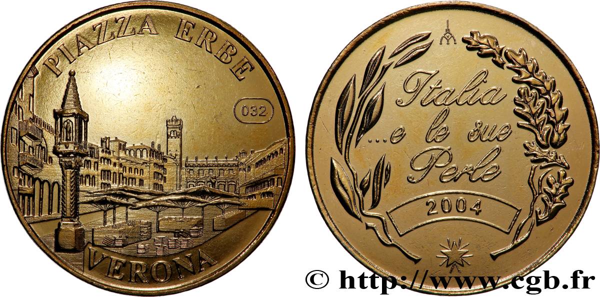 ITALIE Médaille, Piazza delle Erbe TTB+