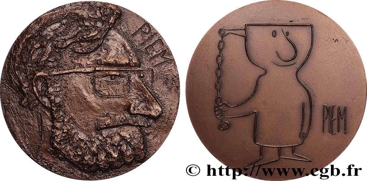 QUINTA REPUBBLICA FRANCESE Médaille, Piem SPL