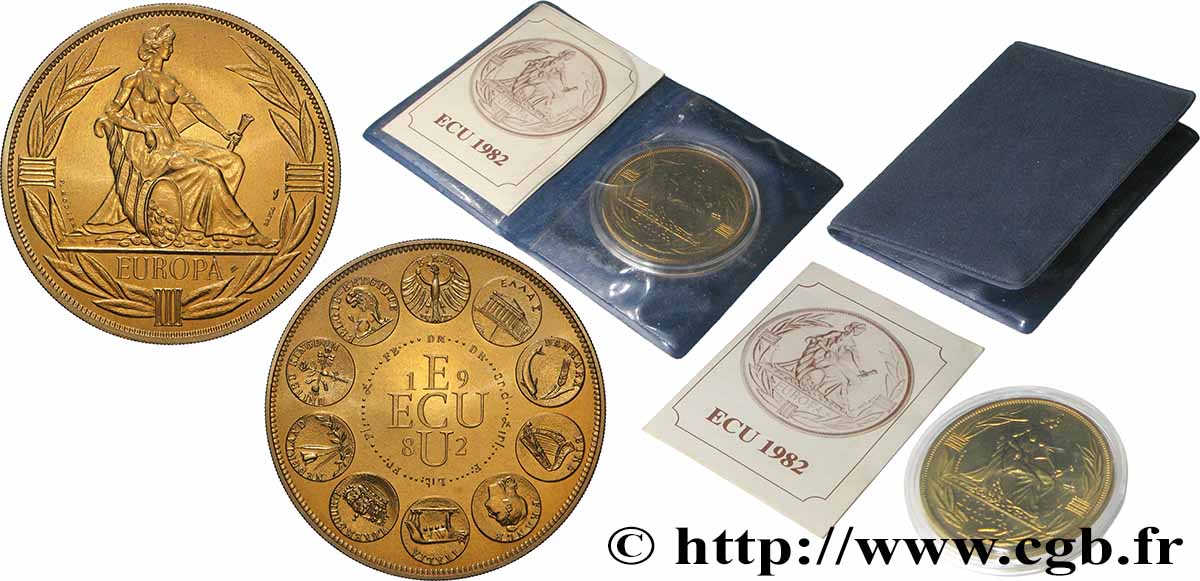 CINQUIÈME RÉPUBLIQUE ECU Europa TTB+