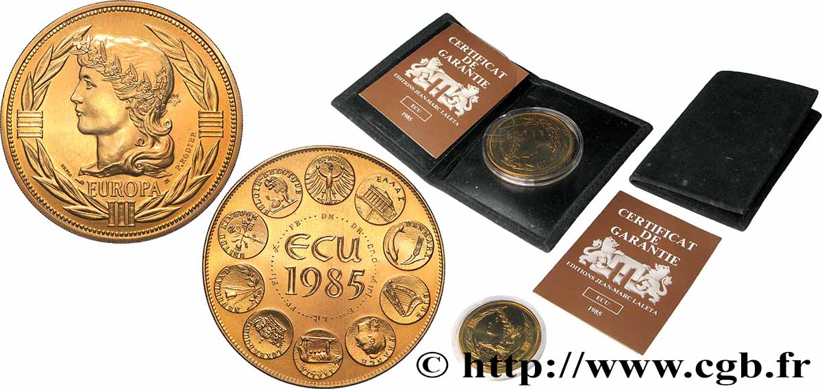 QUINTA REPUBBLICA FRANCESE ECU Europa q.SPL
