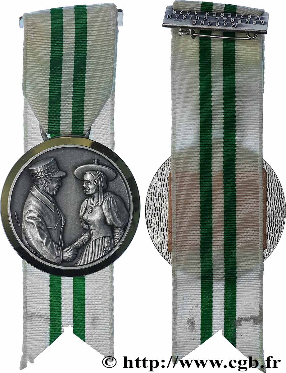 SUISSE Médaille, Marche général Guisan SUP