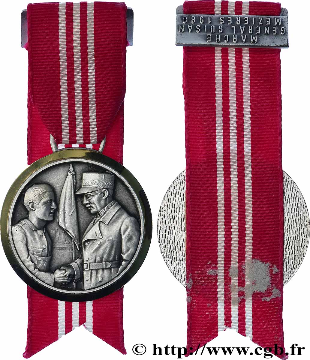 SVIZZERA Médaille, Marche général Guisan SPL