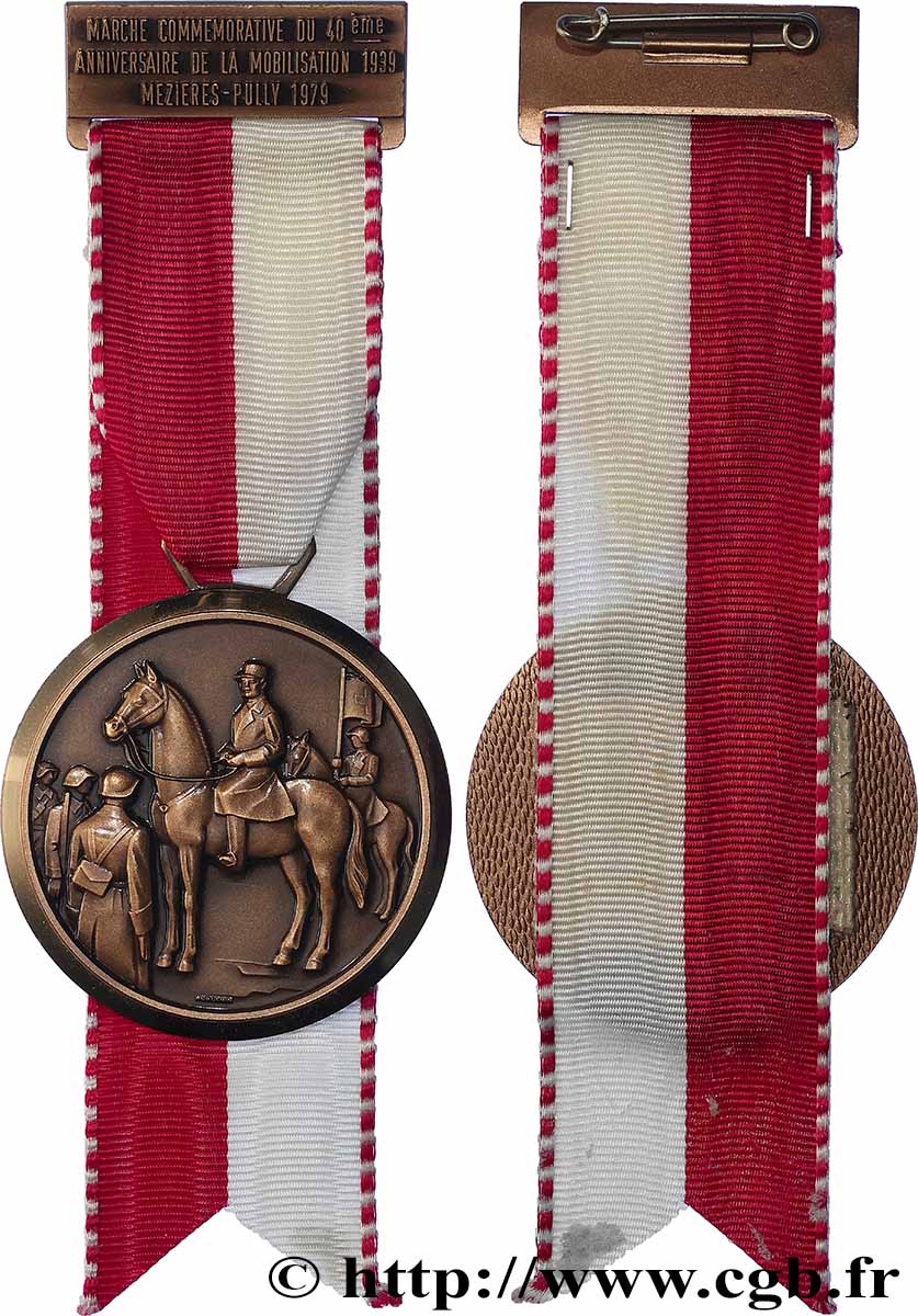 SVIZZERA Médaille, Marche commémorative du 40e anniversaire de la mobilisation SPL