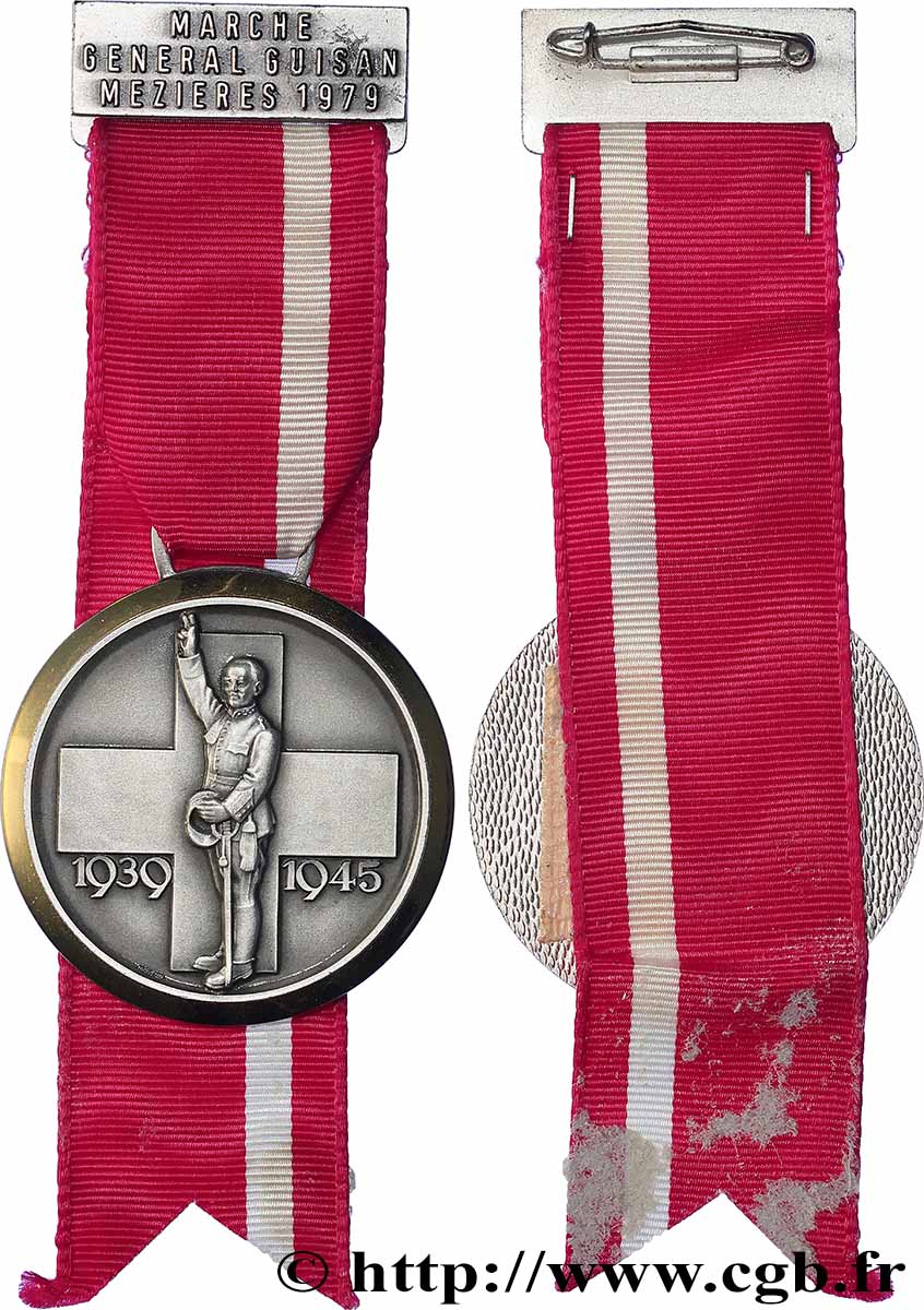 SVIZZERA Médaille, Marche général Guisan SPL