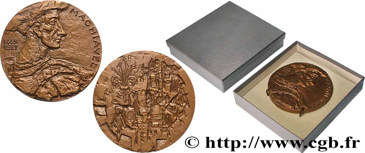 LITERATURE : WRITERS - POETS Médaille, Machiavel MS