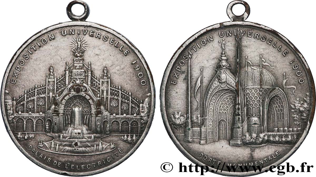 TROISIÈME RÉPUBLIQUE Médaille, Exposition Universelle TTB+
