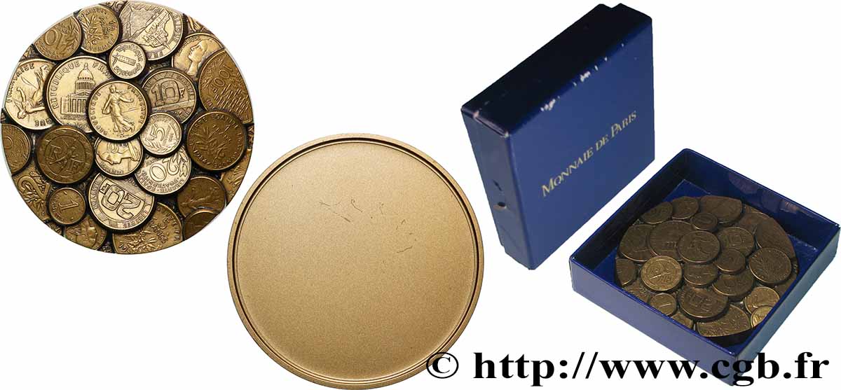 CINQUIÈME RÉPUBLIQUE Médaille, Nouveaux francs SUP