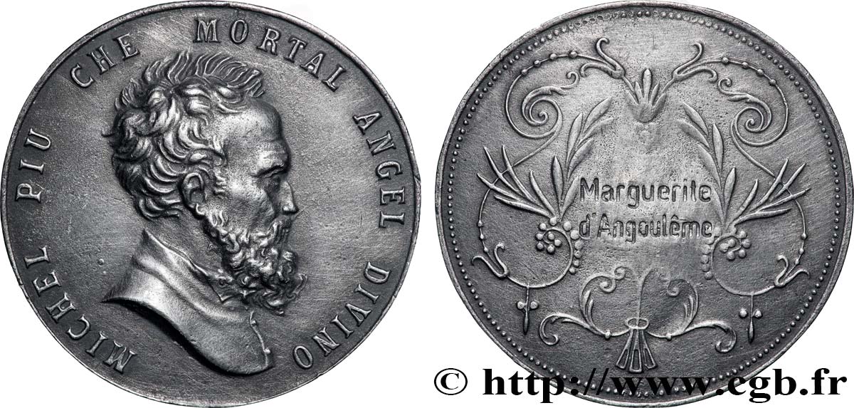 ARTISTS : ENGRAVORS, PAINTERS, SCULPTORS, DESIGNERS Médaille, Michel Ange XF