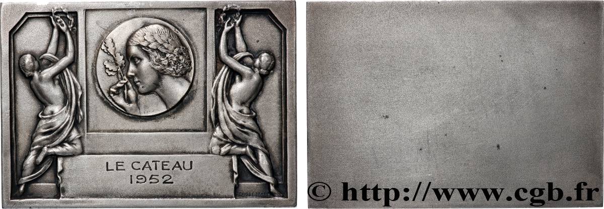 QUATRIÈME RÉPUBLIQUE Plaquette, Récompense TTB+