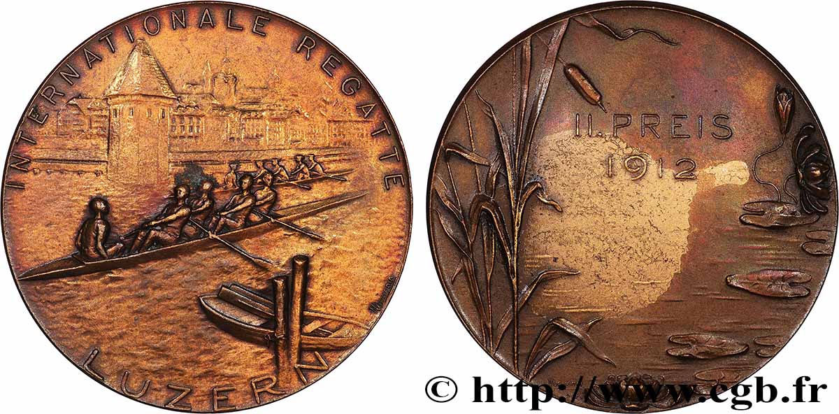 SUIZA Médaille, Régate internationale MBC+