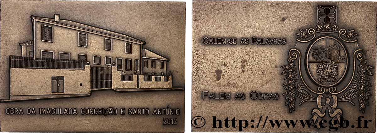 PORTUGAL Plaquette, L’immaculée conception de Saint Antoine SUP