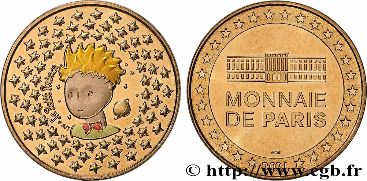 TOURISTIC MEDALS Médaille, Le Petit Prince AU