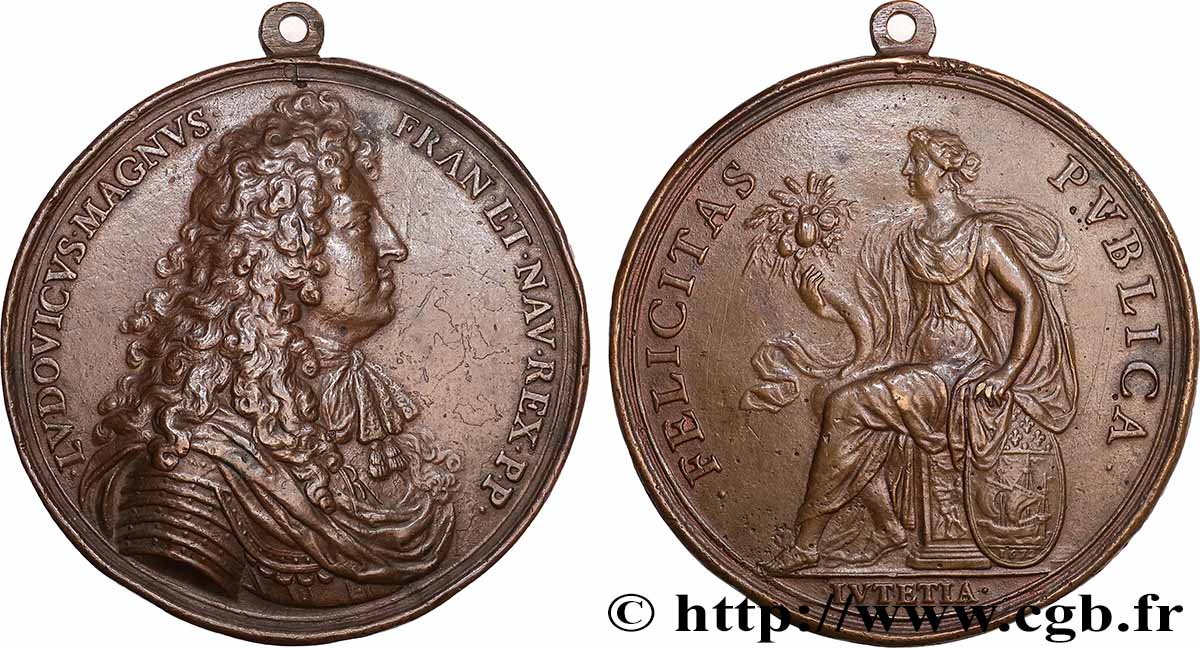 LOUIS XIV THE SUN KING Fonte, Ville de Paris SS