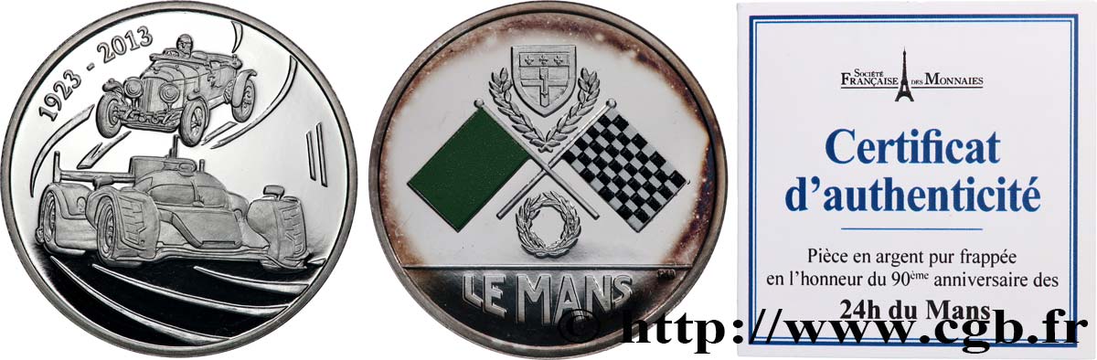 V REPUBLIC Médaille, 24h du Mans MS/AU