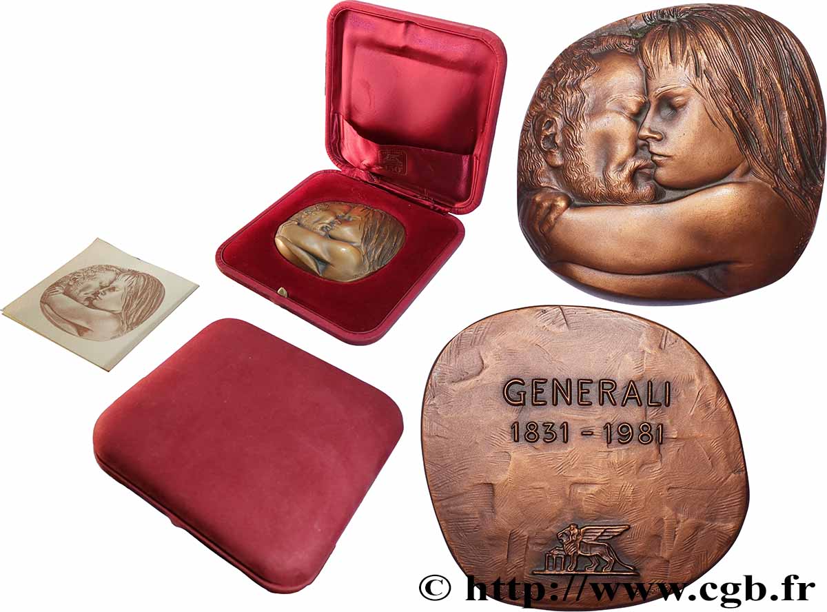 V REPUBLIC Médaille, Generali, 150e anniversaire AU