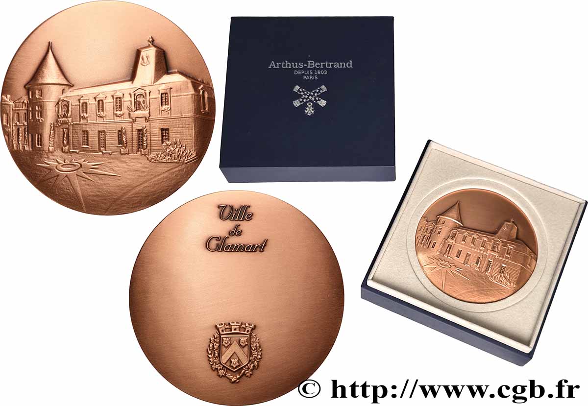 VILLES ET MAIRIES Médaille, Ville de Clamart SPL