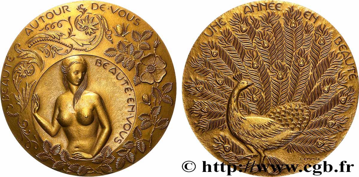 CINQUIÈME RÉPUBLIQUE Médaille, Année en beauté SUP