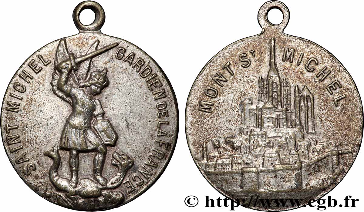TOURISTIC MEDALS Médaille, Le Mont Saint Michel SS