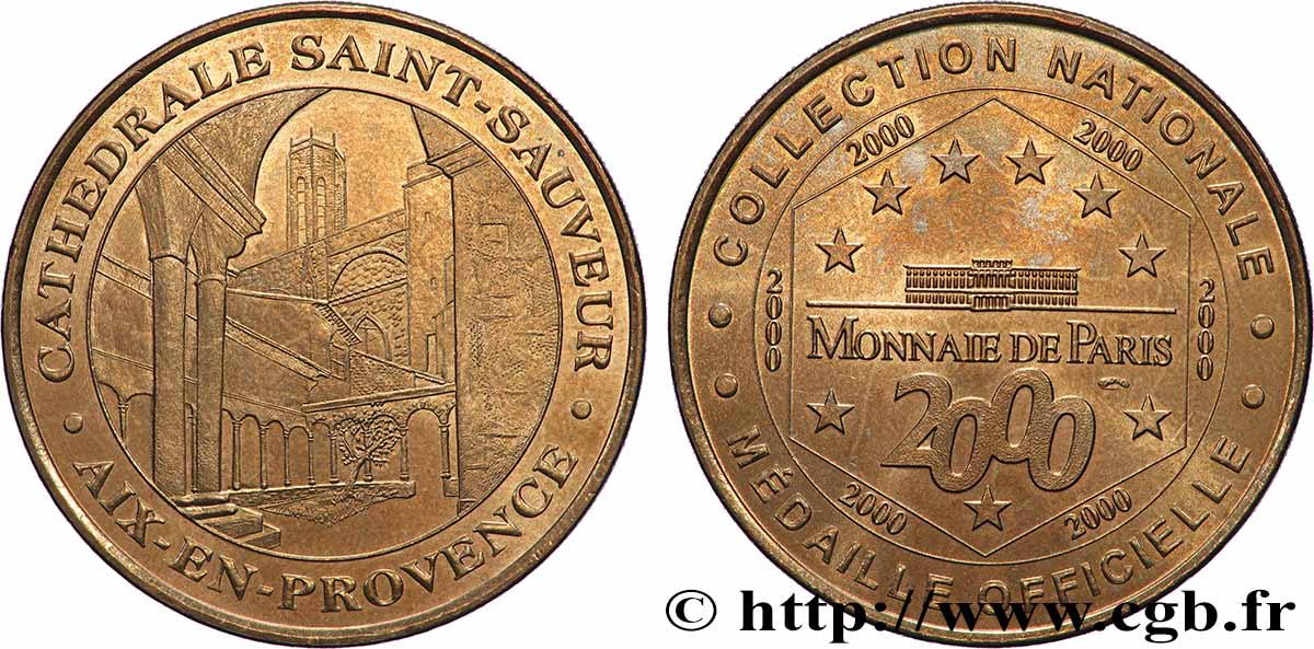 TOURISTIC MEDALS Médaille touristique, Cathédrale Saint Sauveur AU