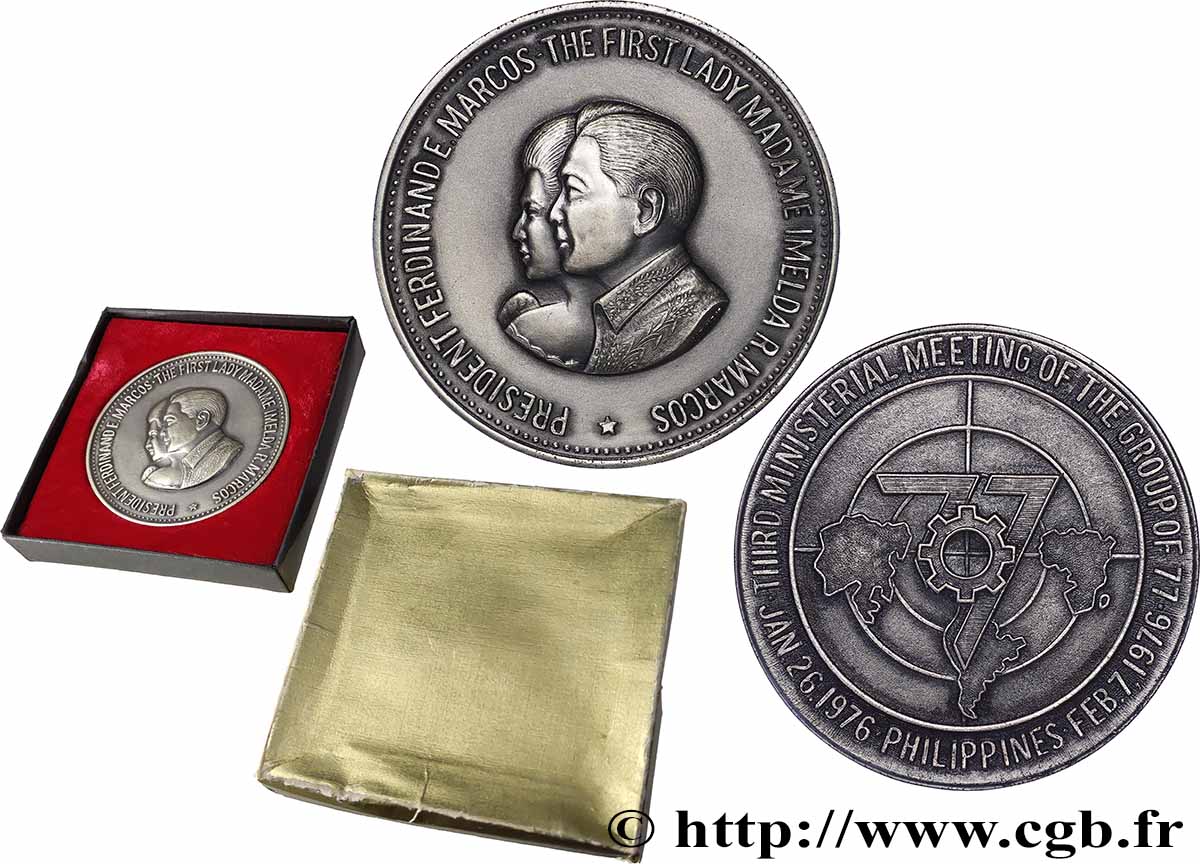 PHILIPPINES Médaille, Troisième réunion ministérielle du Groupe des 77 TTB+