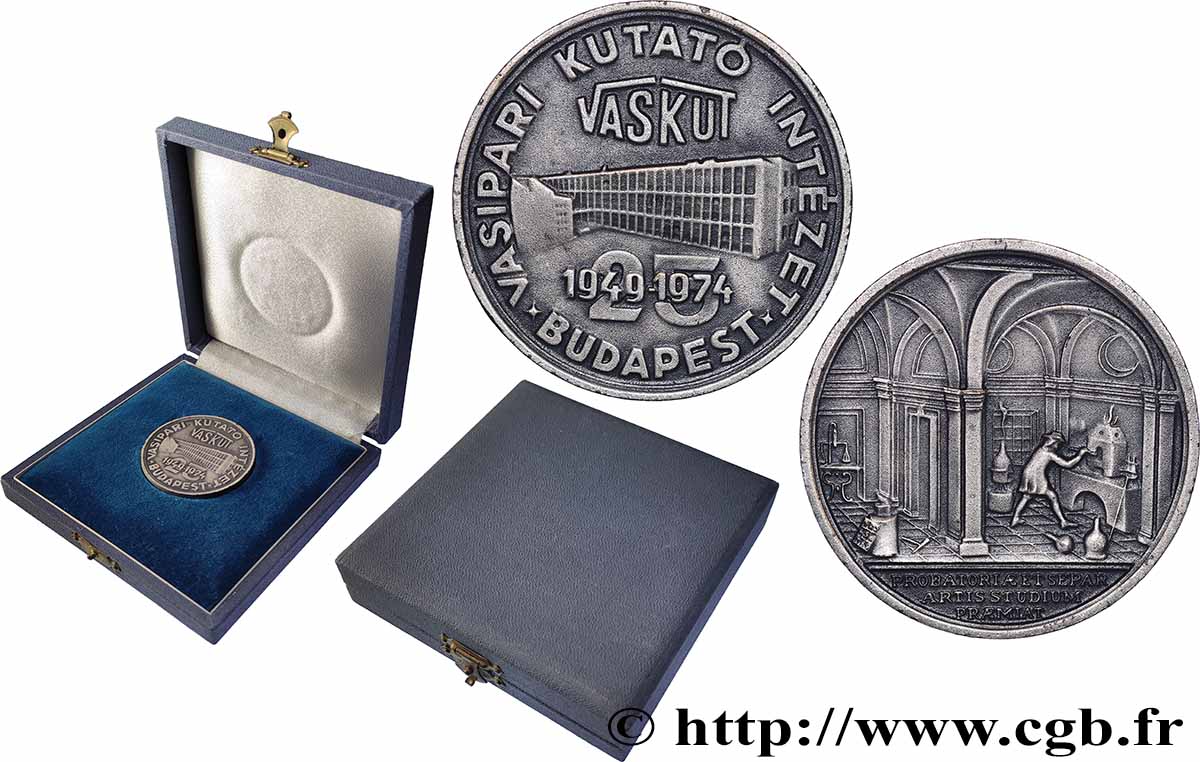 UNGHERIA Médaille, Institut de recherche ferroviaire q.SPL