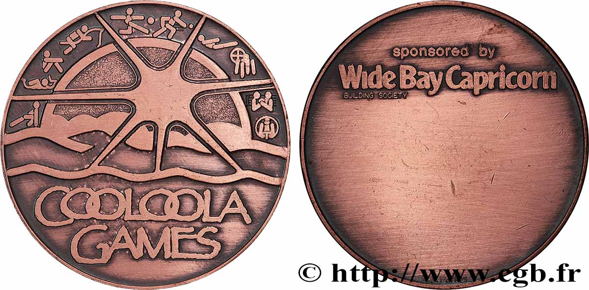 COMPANIES, INDUSTRIES AND MISCELLANEOUS TRADES Médaille, Jeux cooloola AU