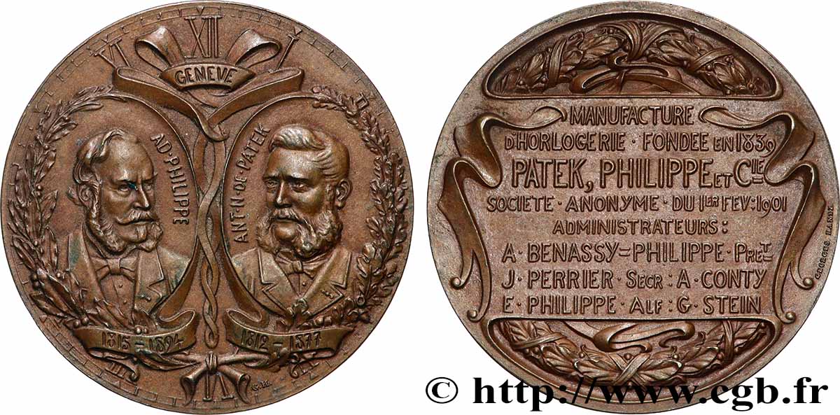 SUISSE Médaille, Patek Philippe VZ