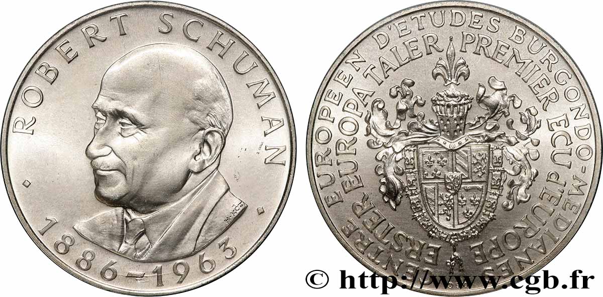 V REPUBLIC Médaille, Centre européen d études burgondo-médianes MS