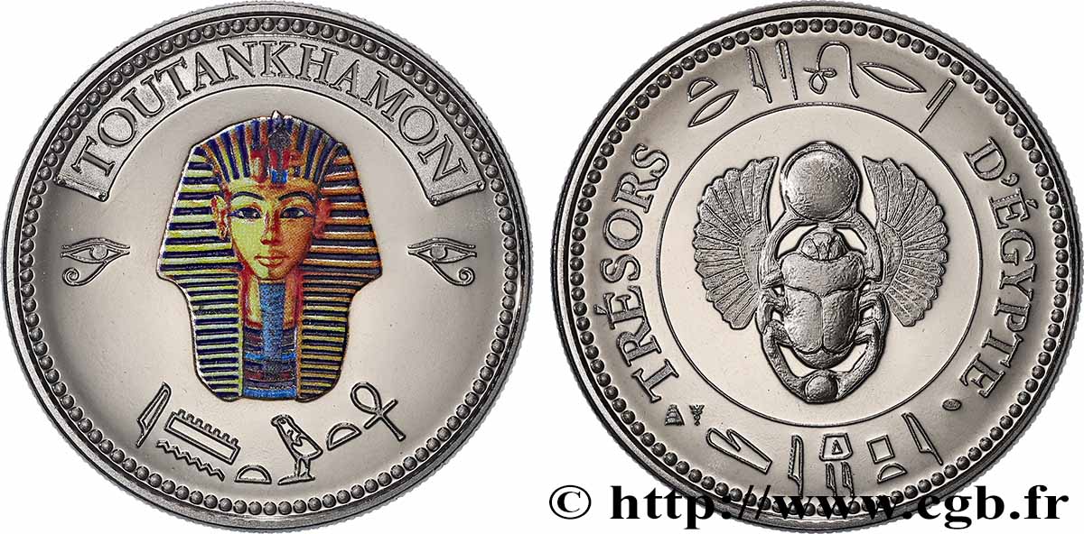 EGIPTO Médaille, Toutankhamon MBC+