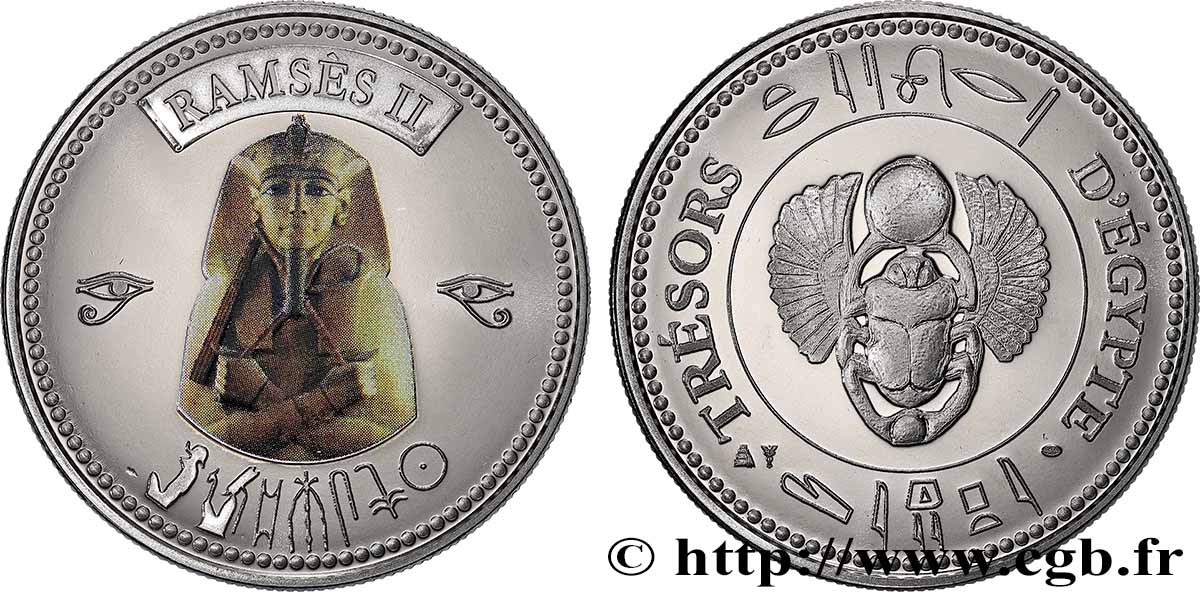 EGYPT Médaille, Ramsès II MS