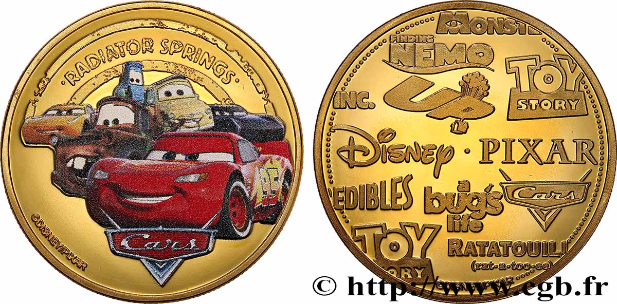 UNITED STATES OF AMERICA Médaille, Cars MS