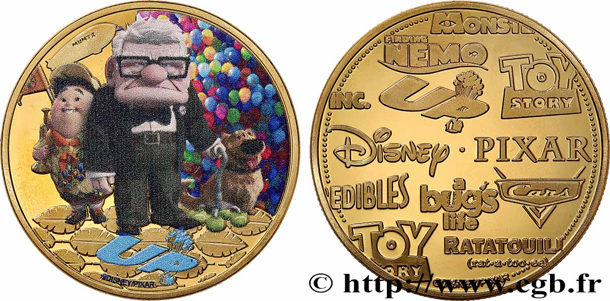 ÉTATS-UNIS D AMÉRIQUE Médaille, Là-haut SPL