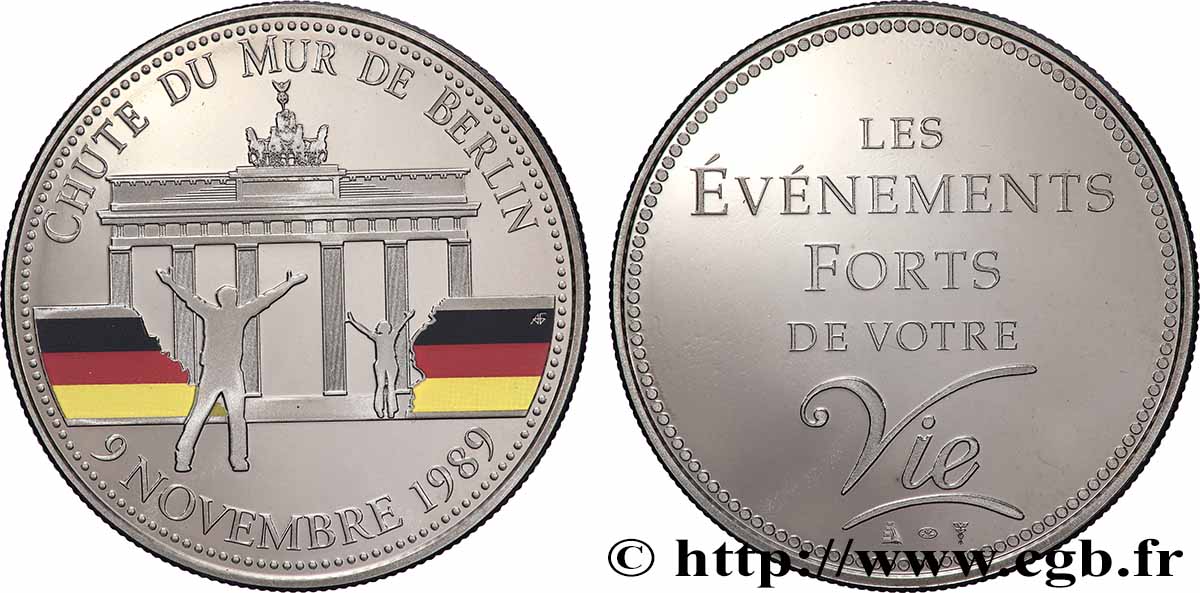 GERMANY Médaille, Chute du mur de Berlin MS