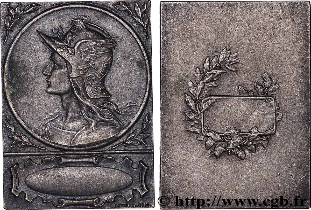 III REPUBLIC Plaquette, Marianne AU