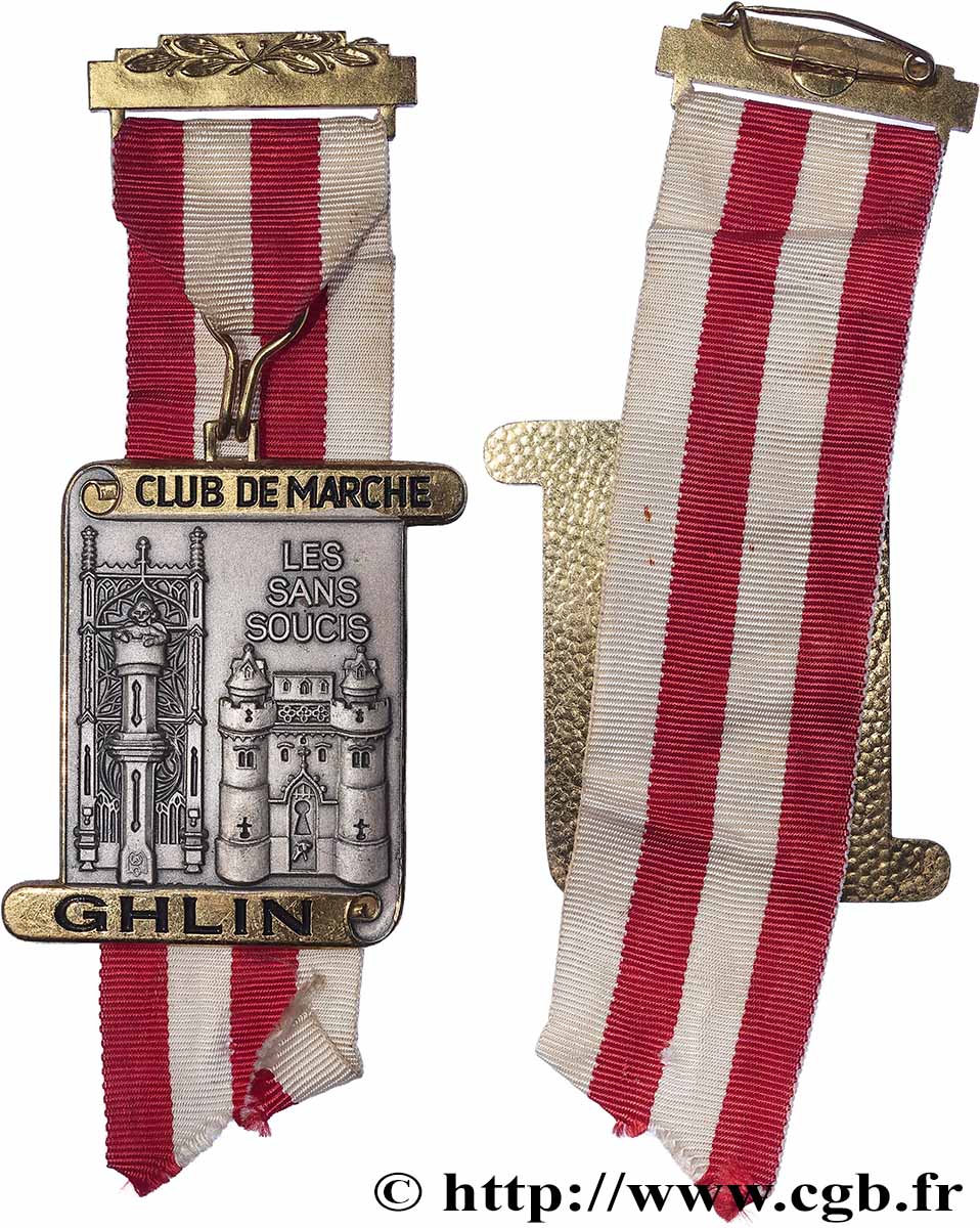BELGIQUE Médaille, Club de marche les sans soucis TTB+