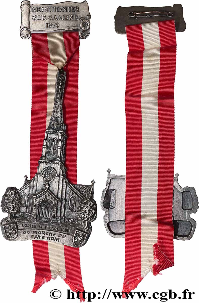 BELGIUM Médaille, 4e marche du Pays AU