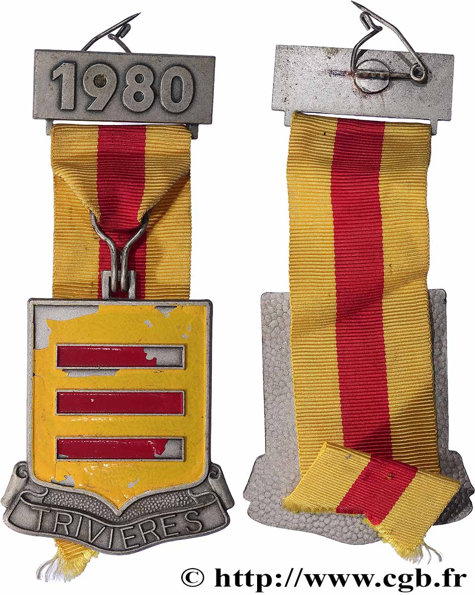 BELGIUM Médaille, Trivières AU