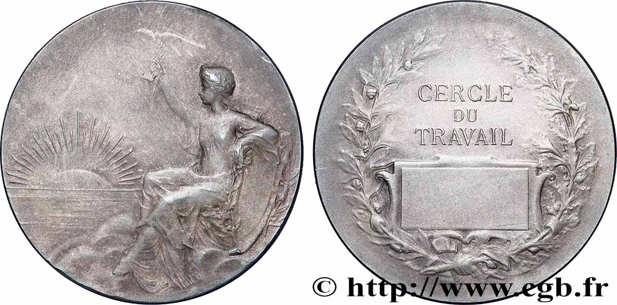 EDUCATION / SCHOOLS Médaille, Cercle du travail AU