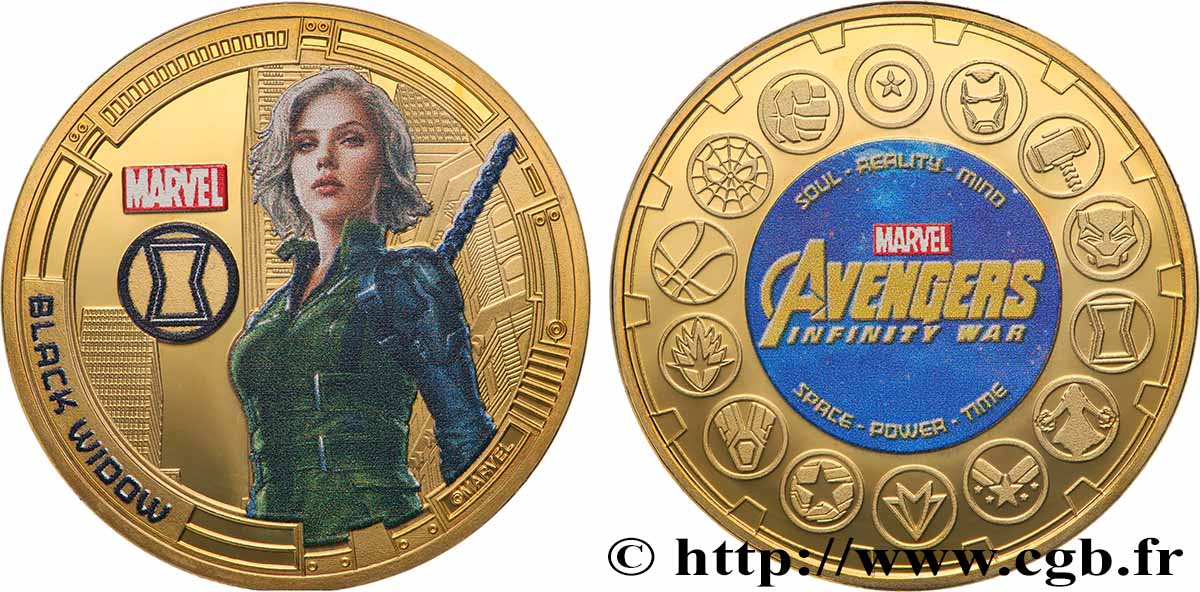 UNITED STATES OF AMERICA Médaille, Black Widow MS