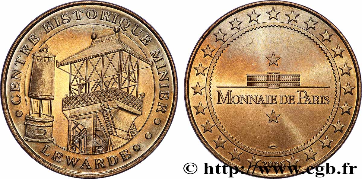 TOURISTIC MEDALS Médaille touristique, Centre historique minier de Lewarde VZ