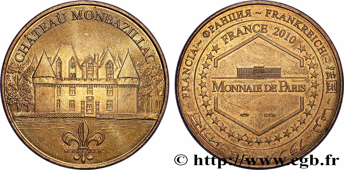 TOURISTIC MEDALS Médaille touristique, Cité médiévale de Mirepoix SPL