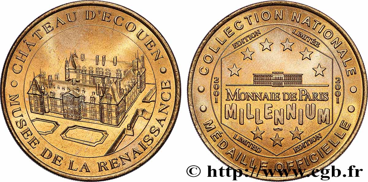 TOURISTIC MEDALS Médaille touristique, Basilique Notre-Dame de Marienthal q.SPL