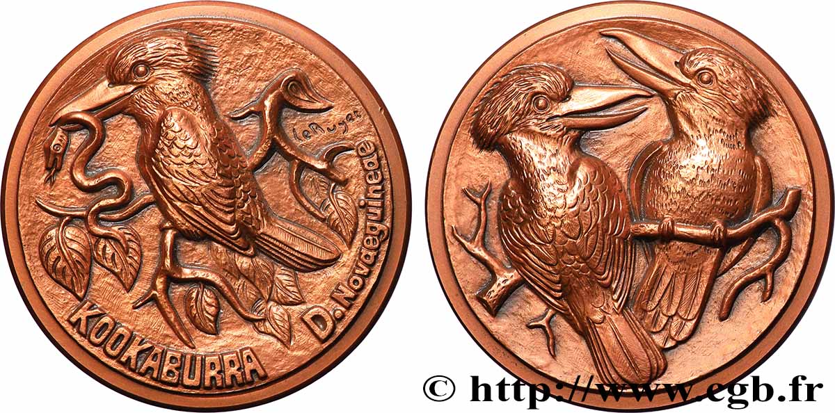 ANIMALS Médaille animalière - Kookaburra, n°11 AU