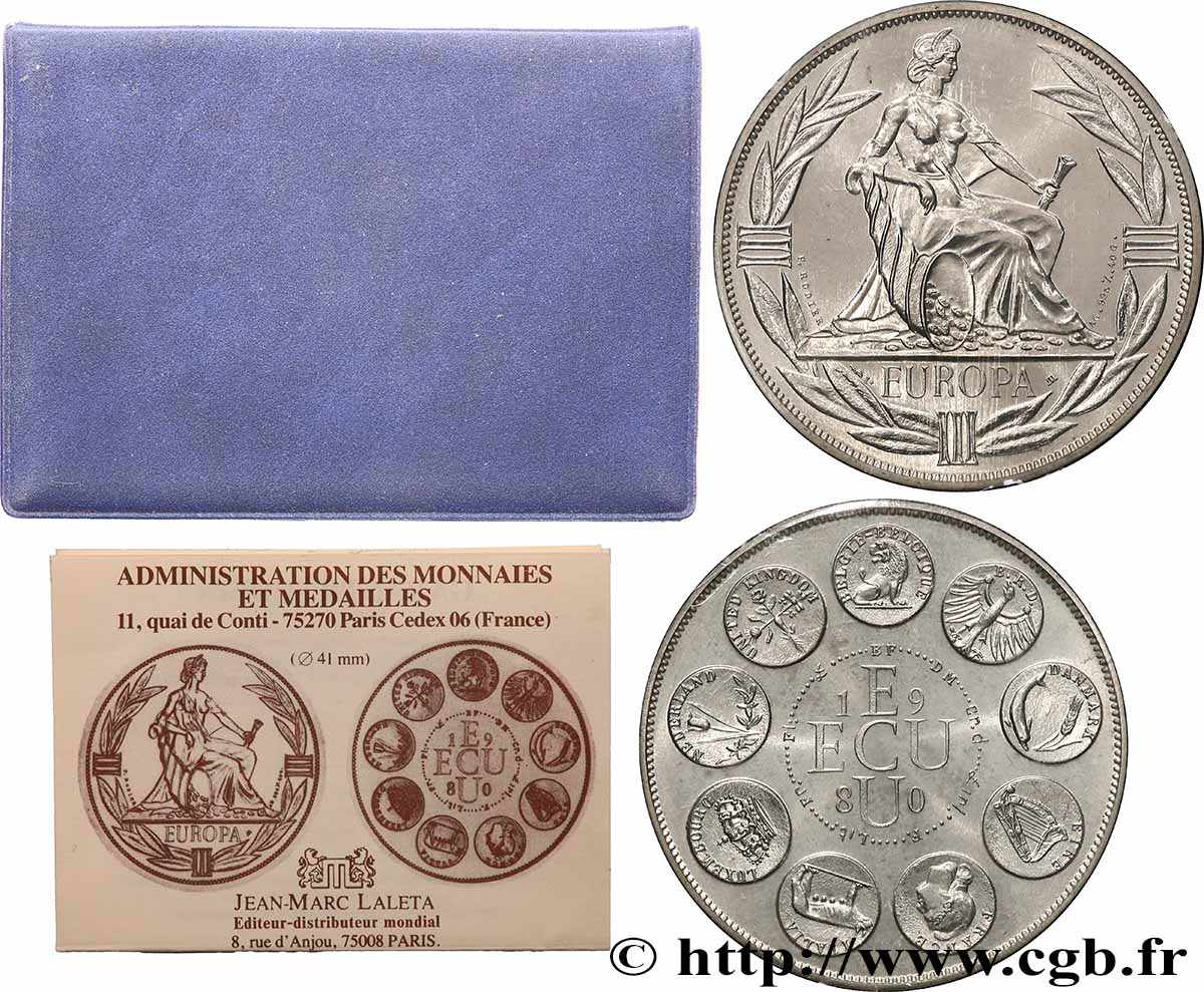 CINQUIÈME RÉPUBLIQUE ECU Europa SPL