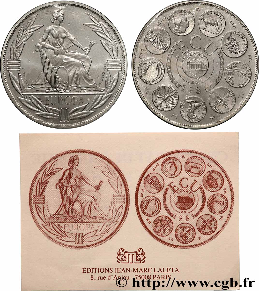 CINQUIÈME RÉPUBLIQUE ECU Europa SPL