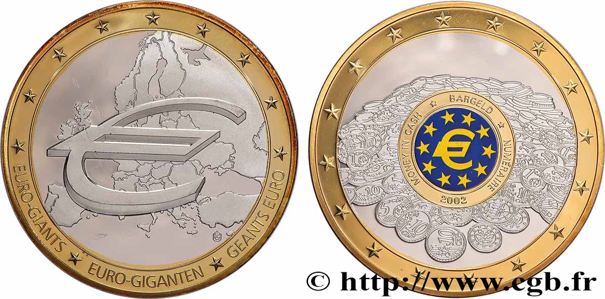 EUROPA Médaille, Les géants de l’Euro EBC