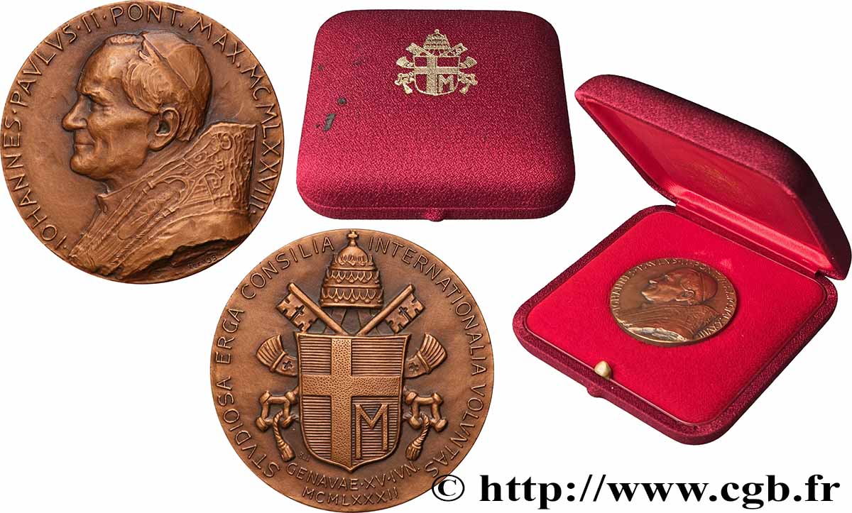 JEAN-PAUL II (Karol Wojtyla) Médaille, Jean Paul II SUP