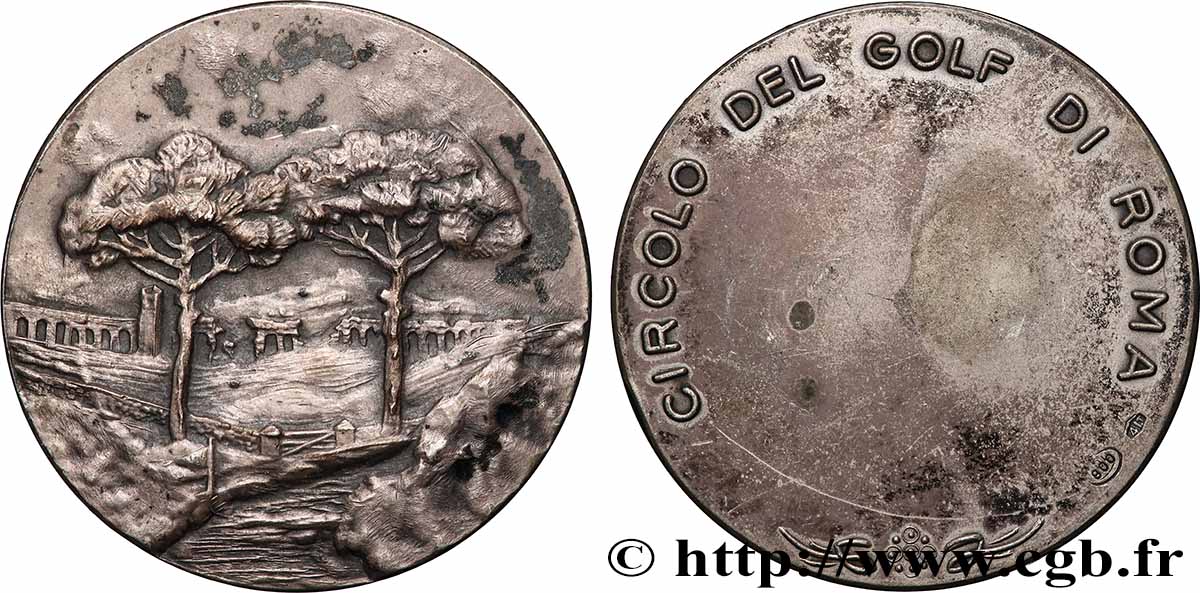 SPORTS Médaille, Cercle de golf de Rome TTB+